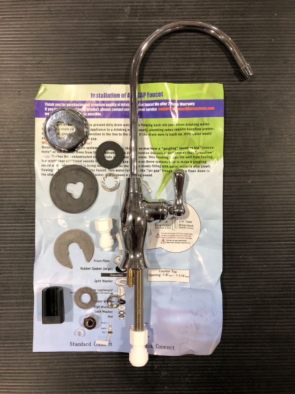 Photo 1 of Air Gap Lead Free Reverse Osmosis Faucets Water Filtration(Polished Chrome)