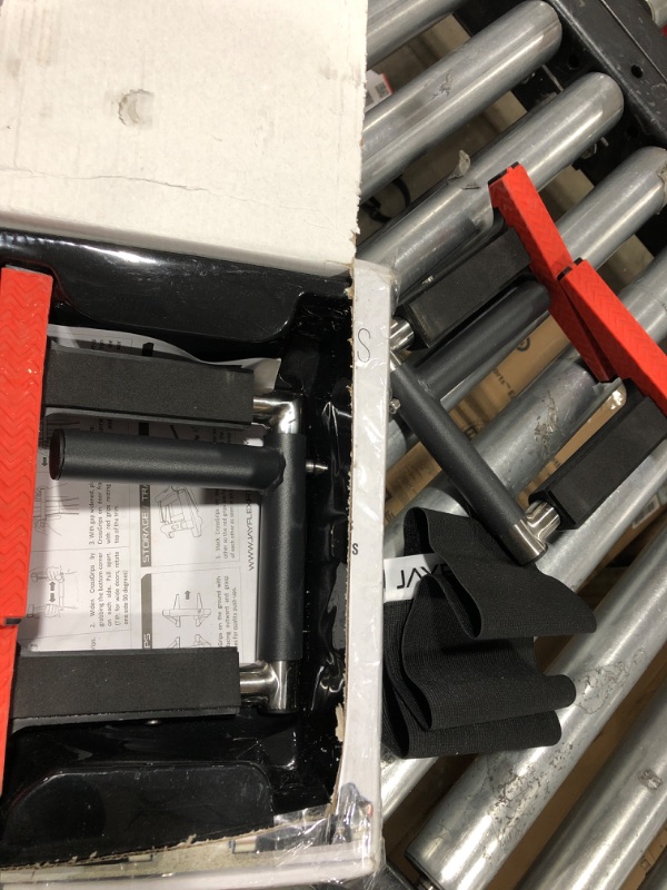 Photo 1 of Jayflex - CrossGrips - Door Pull-up Bar Handles - Doorframe Pullup Bar - Home and Travel Doorway Gym - Smart Clamp Adjustable - Portable
