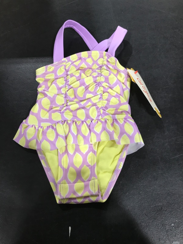 Photo 2 of Baby Girls' Fruit Print One Piece Swimsuit - Cat & Jack™ 6-9 M