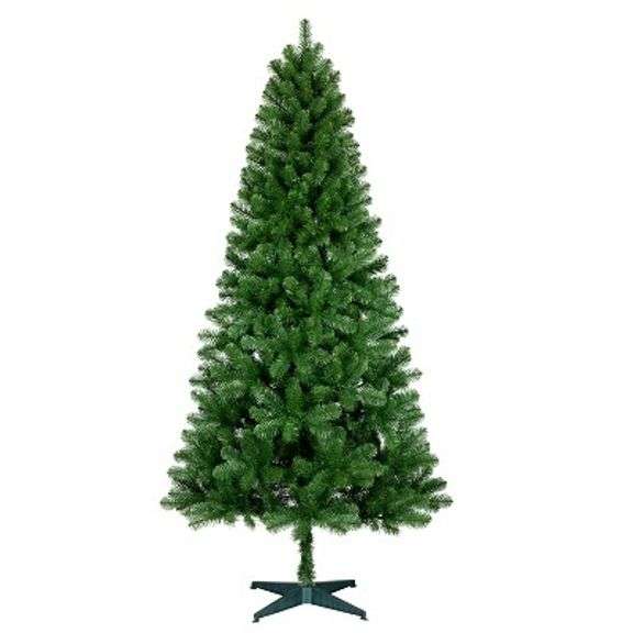 Photo 1 of 7FT UNLIT ARTIFICIAL CHRISTMAS TREE ALBERTA SPRUCE - WONDERSHOP
