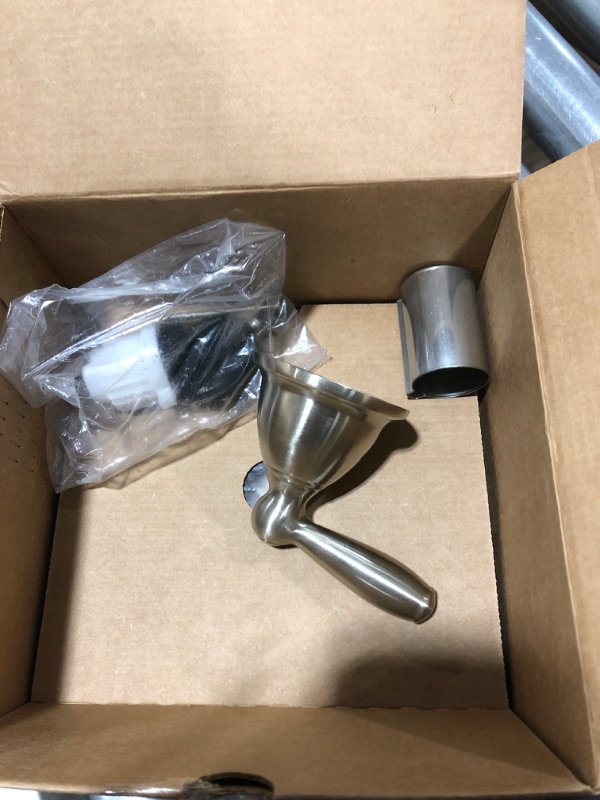 Photo 2 of Moen Brantford Brushed Nickel Pressure Balancing Traditional Tub and Shower Trim Kit, Bathroom Shower Lever Handle with Escutcheon (Posi-Temp Valve Required), T2151BN 1 Count Brushed Nickel