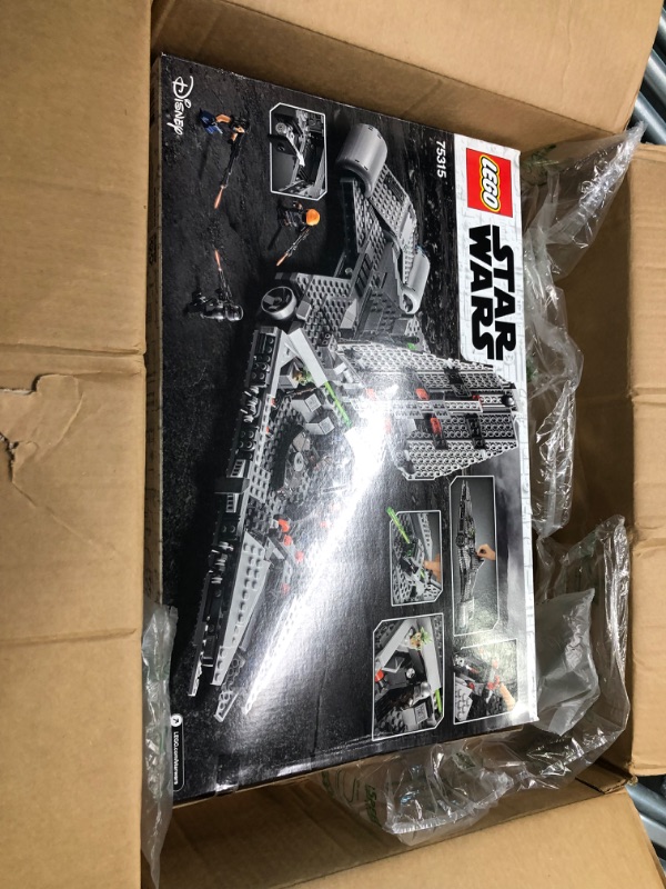 Photo 2 of LEGO Star Wars: The Mandalorian Imperial Light Cruiser 75315 Awesome Toy Building Kit for Kids, Featuring 5 Minifigures; New 2021 (1,336 Pieces) Frustration-Free Packaging