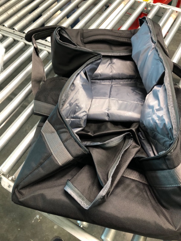 Photo 1 of Car Seat Travel Bag with Wheels, Padded Car Seats Backpack, Large Durable Carseat Travel Bag for Airplane, Airport Gate Check Bag, Carseat Cover Bag with Padded Shoulder Strap, Gift for New Parents