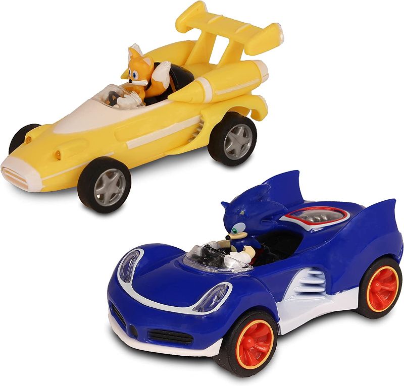 Photo 1 of NKOK Sonic Transformed All-Stars Racing 2 Pack Pull Back Action