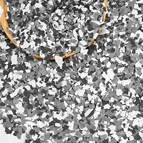 Photo 1 of 2800 G/ 6.17 lb Blend Decorative Color Chips Color Flakes Blend Concrete Coatings Paint Chips for Walls Floors Interior Exterior House Paint(Black, White, Blue, Grey)
Brand: Taiyin