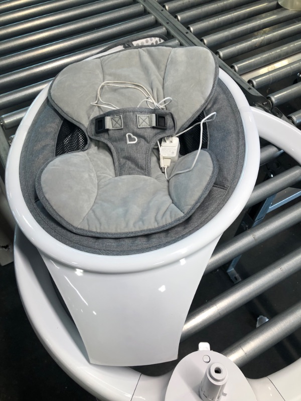 Photo 1 of Munchkin® Bluetooth Enabled Lightweight Baby Swing with Natural Sway in 5 Ranges of Motion, Includes Remote Controliu,mnb 