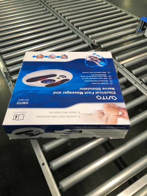 Photo 2 of OSITO Foot Circulation Plus (FSA or HSA Eligible)- EMS Feet and Legs Massager Machine for Neuropathy- Nerve Muscle Massage Stimulator to Reduce Swelling Foot Calf Ankle Leg and Body Pain Reflexology