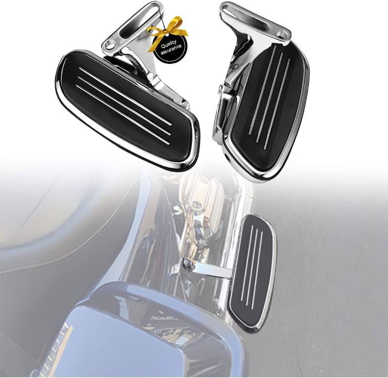 Photo 1 of KEMIMOTO Street Glide Passenger Floorboards for Touring Models Road King Electra Glide 1993-2019 2020 2021 2022(Chromed Floorboards)