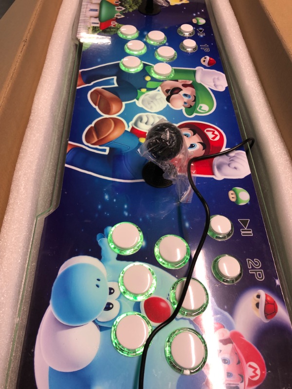 Photo 1 of FVBADE [20000 Games in 1 40S Pandora Box Arcade Game Console Compatible PC & Projector & TV ,3D Games 1-4 Players Double Joystick Favorite List Game Category Save/Search/Hide/Pause/Delete Games.
