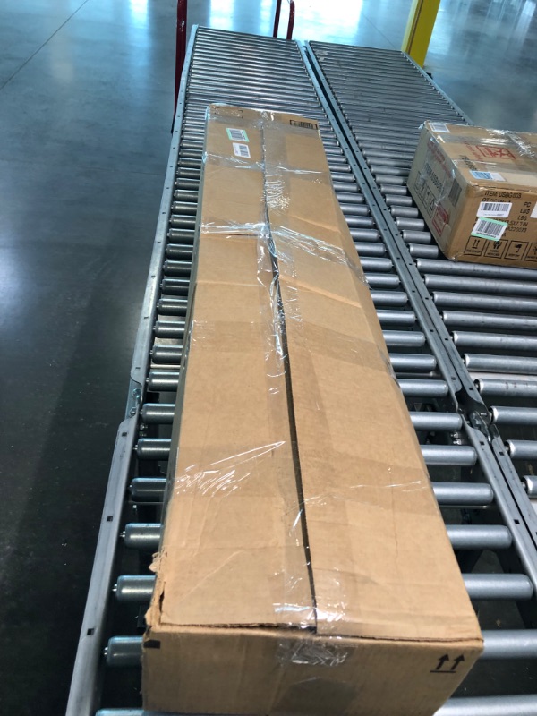 Photo 1 of Furniture support feet Hairpin Leg Iron Wire, Table Leg Hardware Leg, Black Sofa Coffee Table Leg, Three-Wire U-Shaped Table Leg (4 Pieces)                   ----- Missing Hard Ware----