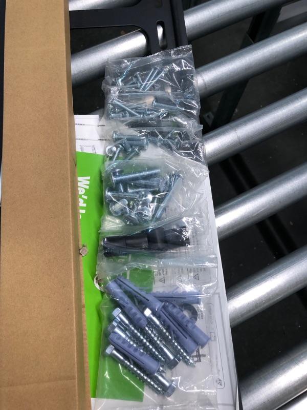 Photo 1 of Gibbon Mounts Fixed TV Wall Mounts- Low Profile TV Bracket Mounts for Most 42-100" LED/LCD Flat Screen TVs, 0.63''Ultra Slim, Max.VESA 800X600, Up to 220lbs Capacity VESA:800x600mm