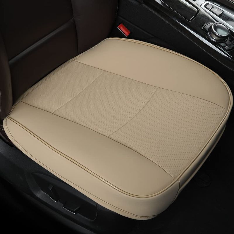 Photo 1 of EDEALYN 2 Luxury Automotive Seat Cover Water Proof PU Leather Front Car Seat Cover Protectors Seat Cover Universal Fit 95% Vehicles