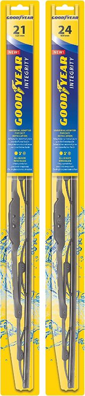 Photo 1 of Goodyear Integrity Windshield Wiper Blades 24 Inch & 21 Inch Set