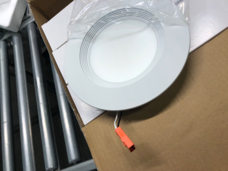 Photo 4 of Amico 5/6 inch 5CCT LED Recessed Lighting 16 Pack, Dimmable, IC & Damp Rated, 12.5W=100W, 950LM Can Lights with Baffle Trim, 2700K/3000K/4000K/5000K/6000K Selectable, Retrofit Installation - ETL & FCC