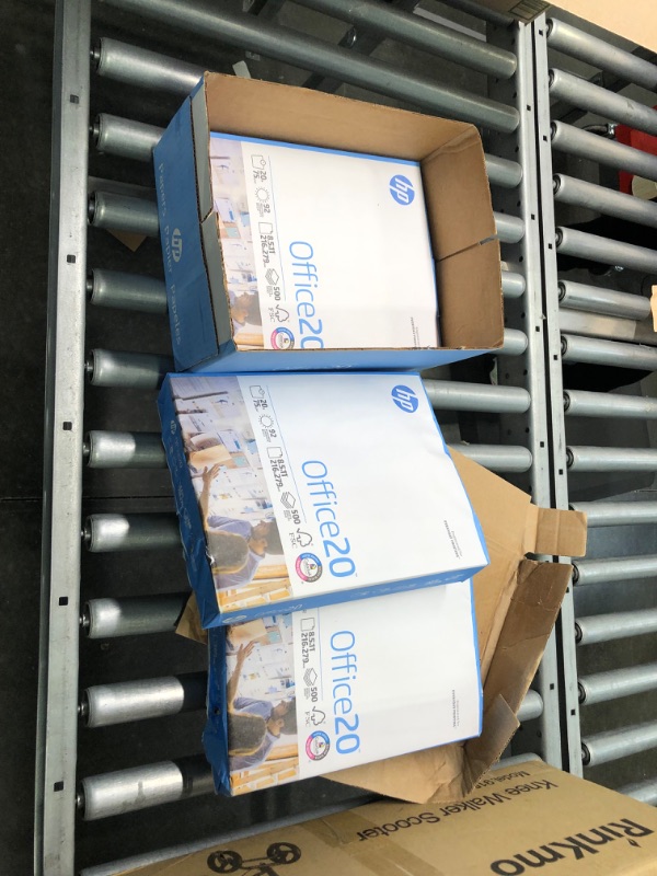 Photo 2 of HP Printer Paper | 8.5 x 11 Paper | Office 20 lb | 3 Ream Case - 1500 Sheets | 92 Bright | Made in USA - FSC Certified | 112090C 3 Ream | 1500 Sheets Letter (8.5 x 11)