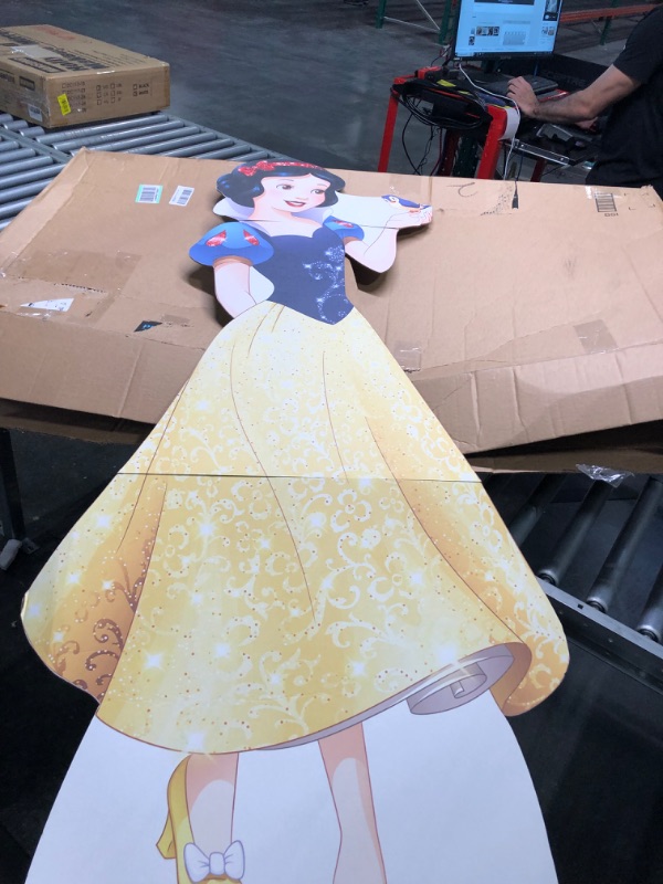 Photo 2 of Advanced Graphics Snow White Life Size Cardboard Cutout Standup - Disney Princess Friendship Adventures Snow White (Disney Princess Friendship Adventures)