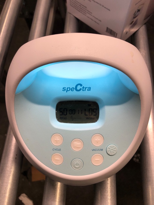 Photo 1 of Spectra - S1 Plus Electric Breast Milk Pump with Tote Bag, Breast Milk Bottles and Cooler for Baby Feeding