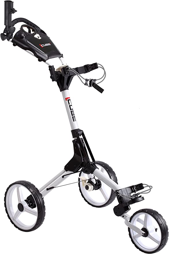 Photo 1 of Cube CART 3 Wheel Push Pull Golf CART - Two Step Open/Close - Smallest Folding Lightweight Golf CART in The World 