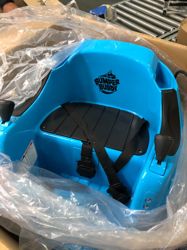 Photo 1 of Ride On Electric Bumper Car for Kids & Toddlers, 12V 2-Speed, Ages 1, 2, 3, 4, 5 Year Old Boys & Girls Toys : Baby Bumping Toy Cars & Remote - Gifts for 18 Months Boy Toddler-5 Years Birthday Gift Blue