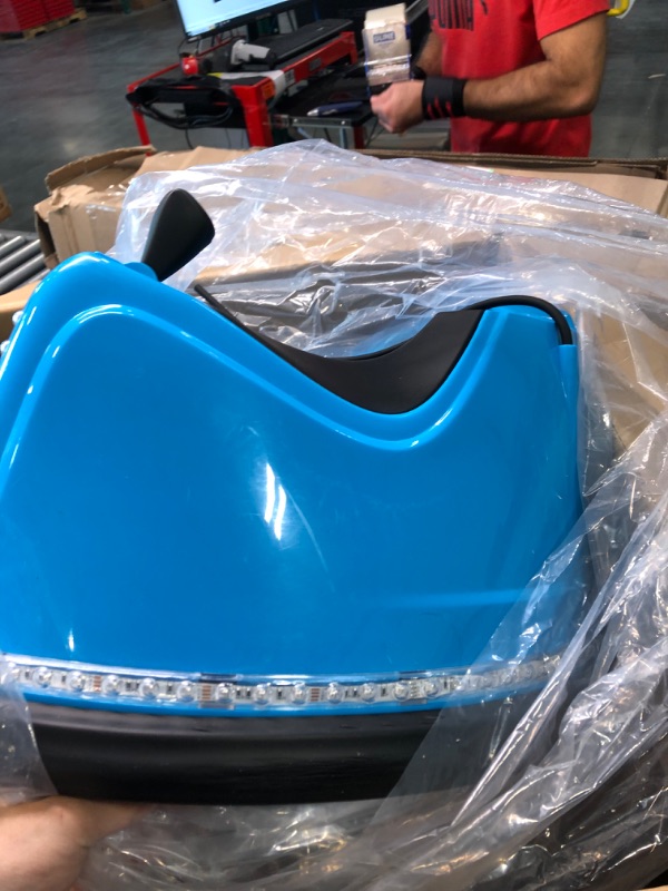 Photo 1 of Ride On Electric Bumper Car for Kids & Toddlers, 12V 2-Speed, Ages 1, 2, 3, 4, 5 Year Old Boys & Girls Toys : Baby Bumping Toy Cars & Remote - Gifts for 18 Months Boy Toddler-5 Years Birthday Gift Blue
