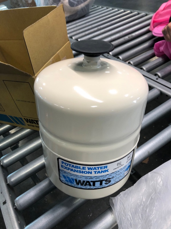 Photo 2 of WATTS WATER TECHNOLOGIES GIDDS-1030401 Potable Water Expansion Tank, Model #Plt-5, Stainless Steel Nipple, 2.1 Gallon, Lead Free