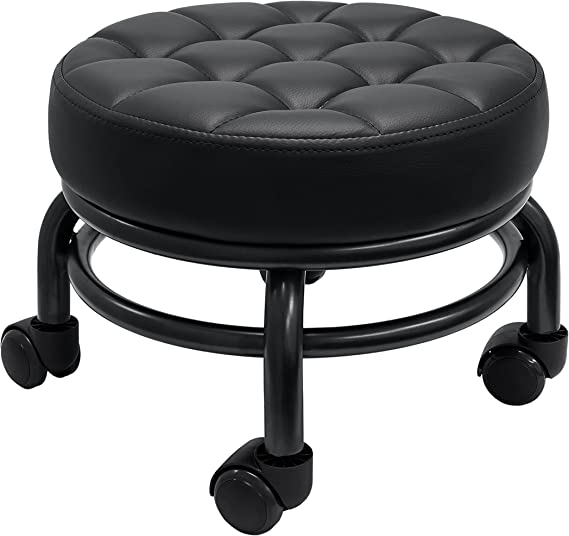 Photo 1 of A&A Rolling/Scoot Stool | Comfortable | Heavy-Duty/Sturdy | 360 Degree Rotating | Low to Ground Acubest (1)