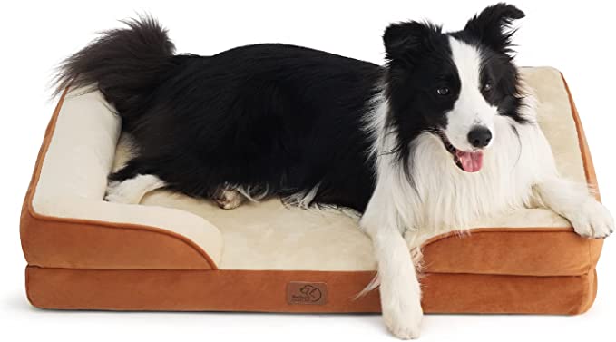 Photo 1 of Bedsure Orthopedic Dog Bed for Medium Dogs - Waterproof Dog Bed Medium