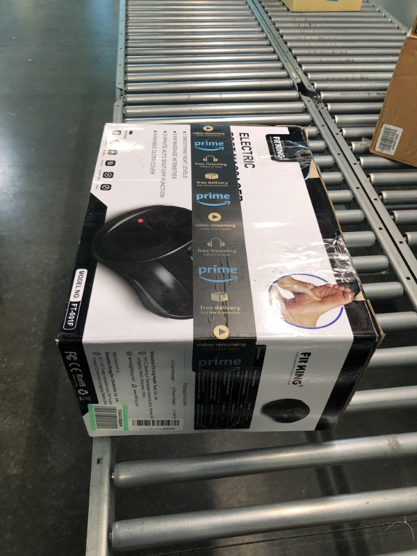 Photo 1 of FIT KING Shiatsu Foot Massager with Heat Bundle with Deep Tissue Massage Gun