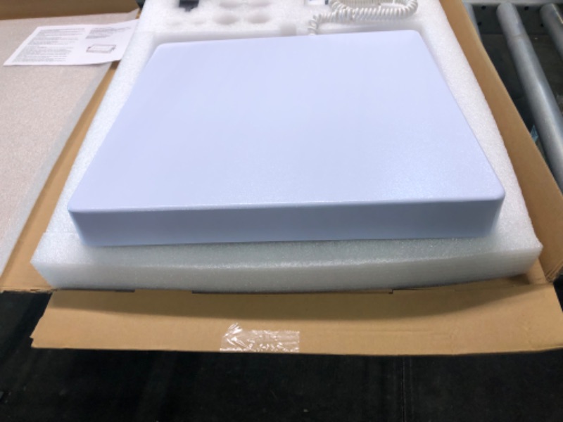 Photo 4 of BRMDT Digital Scales for Body Weight Heavy Duty for Hospital & Physician Use, Large Digital Display and Base with The Ability to Weigh Up to 660lbs/300kg (White, DT-550)