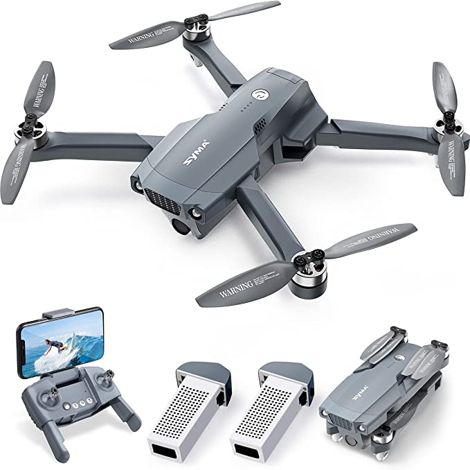 Photo 1 of SYMA X500Pro GPS Drones with 4K UHD Camera for Adults, RC Quadcopter with 50 Minutes Flight Time, Brushless Motor, 5G FPV Transmission, Follow Me, Auto Return Home, Included Carrying Bag