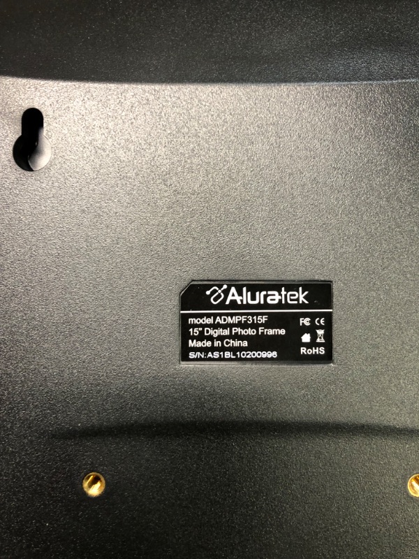 Photo 4 of Aluratek 15-in. Digital Photo Frame