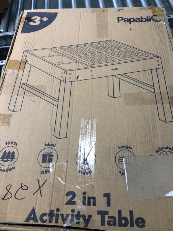 Photo 1 of papablic 2-1  kids activity table