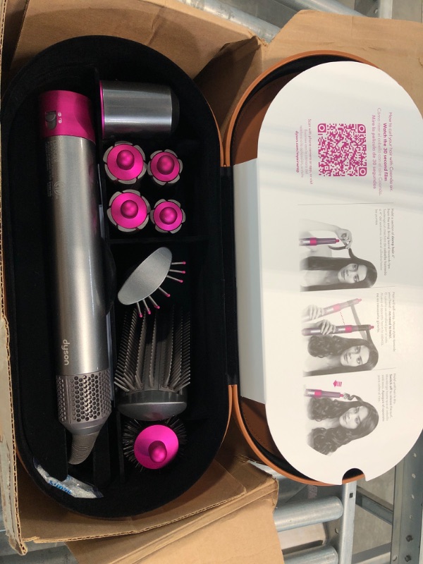 Photo 2 of Dyson Airwrap Complete Styler for Multiple Hair Types and Styles, Fuchsia