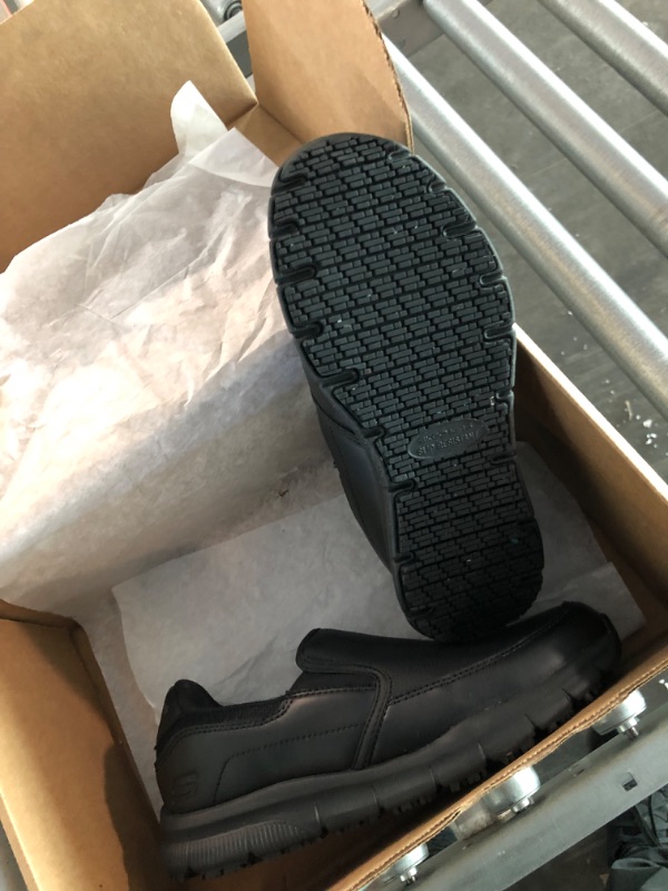 Photo 1 of Skechers Women's Nampa-annod Food Service Shoe 7.5 Black Polyurethane