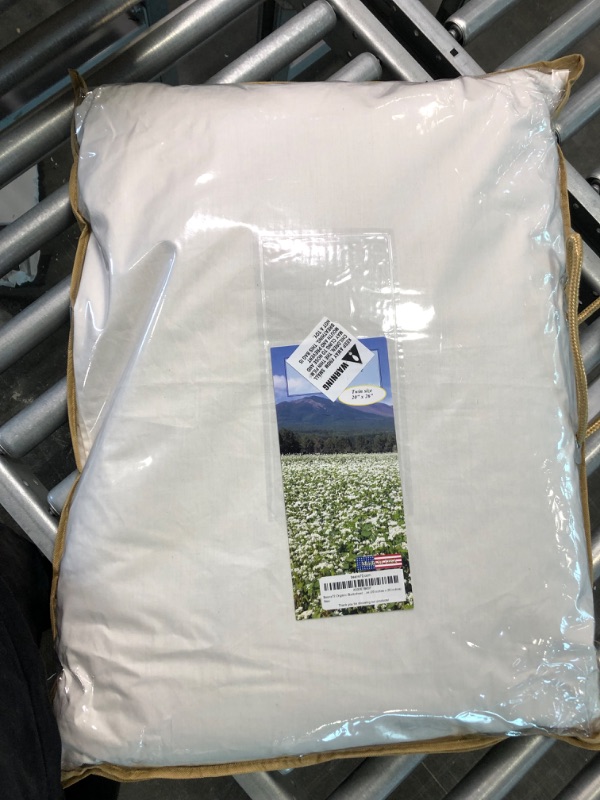 Photo 2 of Beans72 Organic Aromatherapy Buckwheat Pillow - Twin/Standard Size (20 inches x 26 inches)