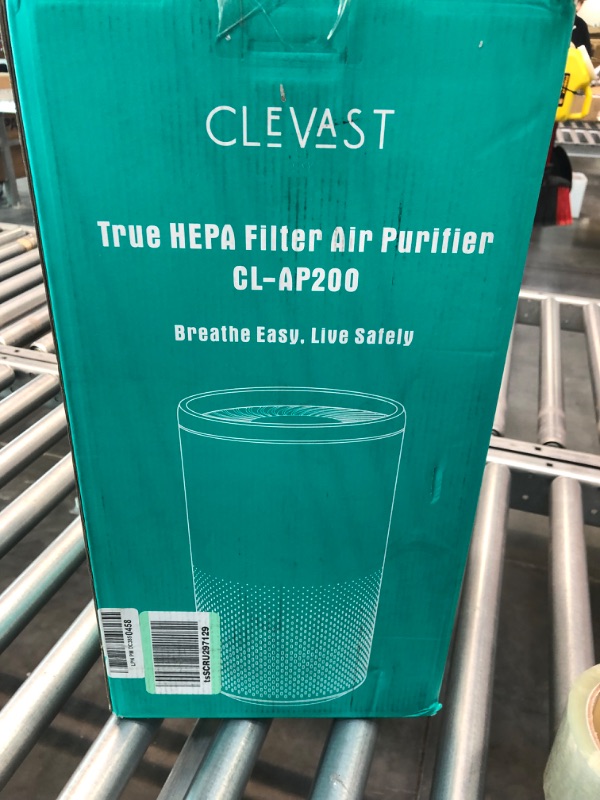 Photo 4 of CLEVAST Air Purifier for Home - H13 True HEPA Filter Air Cleaner Quality Sensors for Large Room with Japanese Motor, CL-AP200 + Air Purifier Replacement Filter