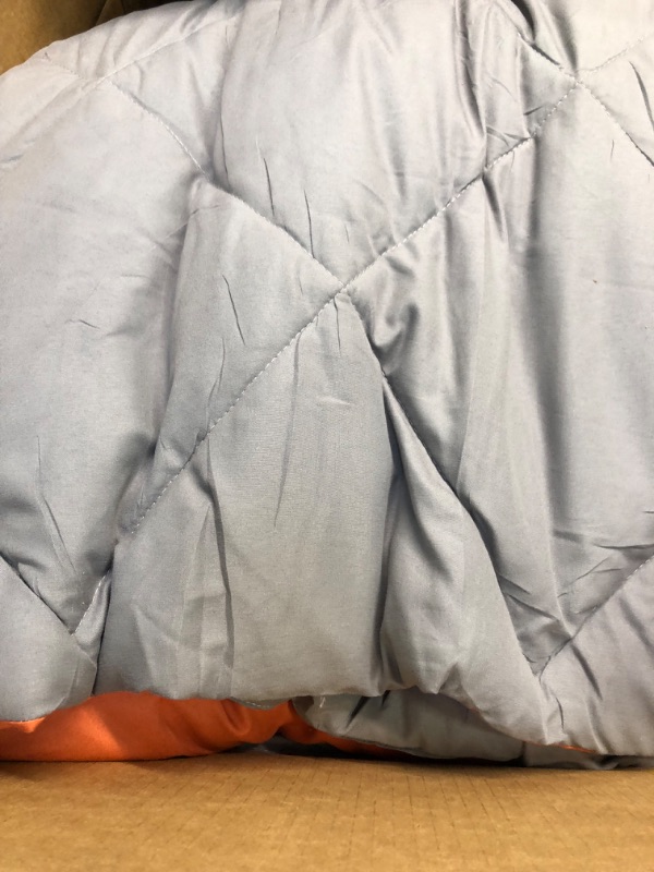 Photo 3 of Basic Beyond Queen Comforter - Burnt Orange Reversible Down Alternative Bed Comforter king...
