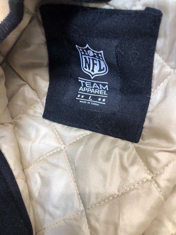 Photo 3 of NFL New Orleans Saints Jacket (Large)