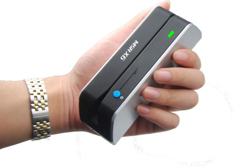 Photo 1 of MSR X6 Bluetooth VIP Card Swiper Reader Writer Encoder Hico 3 Tracks USB and Bluetooth
