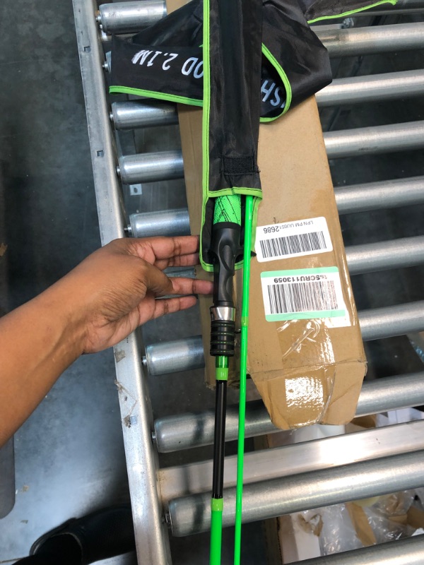 Photo 2 of One Bass Fishing Rod and Reel Combo, Baitcasting Combo with SuperPolymer Handle-Green 6'6"Medium-2piece B-casting Combo- Left Handed