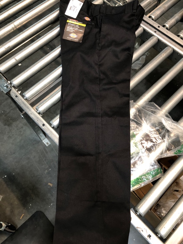 Photo 2 of Dickies Men's Flex Work Pant Slim Straight Fit 29W x 30L Black