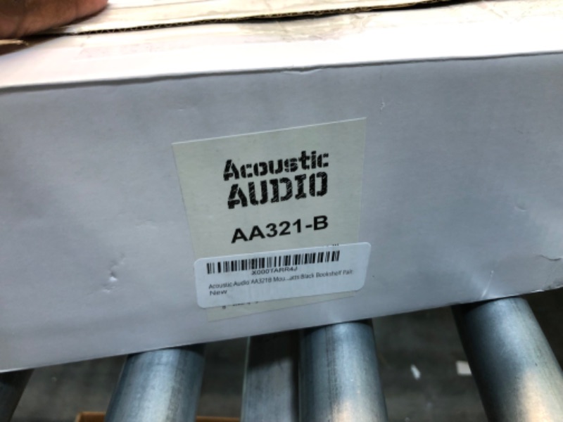 Photo 4 of Acoustic Audio Mountable Indoor Speakers 400 Watts Black Bookshelf Pair