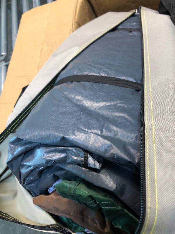 Photo 1 of KTT Large Tent 4~6 Person,Family Cabin Tents,Straight Wall,3 Doors and 3 Windows with Mesh,Waterproof,Big Tent for Outdoor,Picnic,Camping,Family,Friends Gathering.…… Green