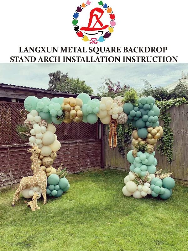 Photo 1 of LANGXUNParty Supplies, Baby Shower Photo Booth Background Supplies
