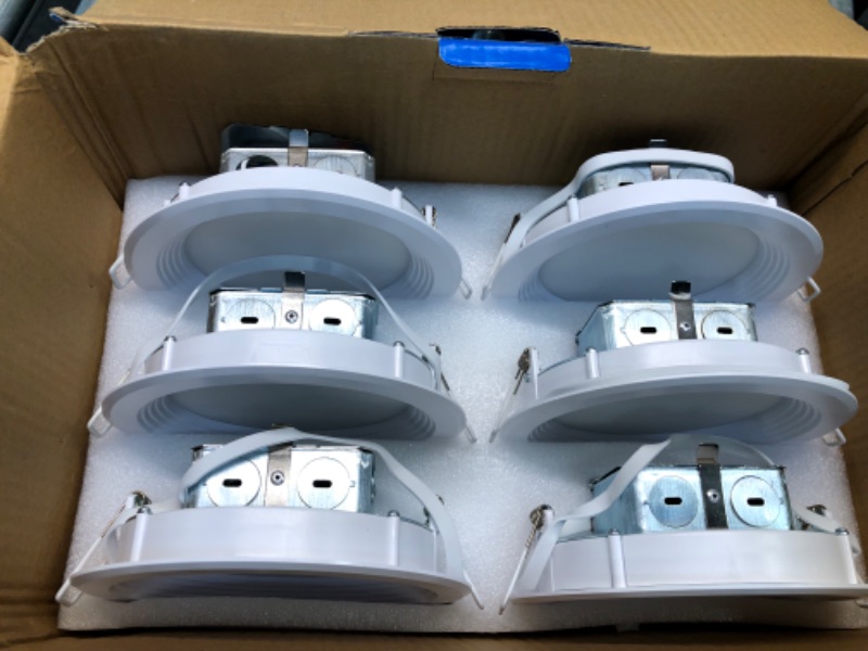 Photo 3 of 
6 PacK 6 LED Recessed LIGHTING KIT , Installation, Energy Star & ETL Listed
