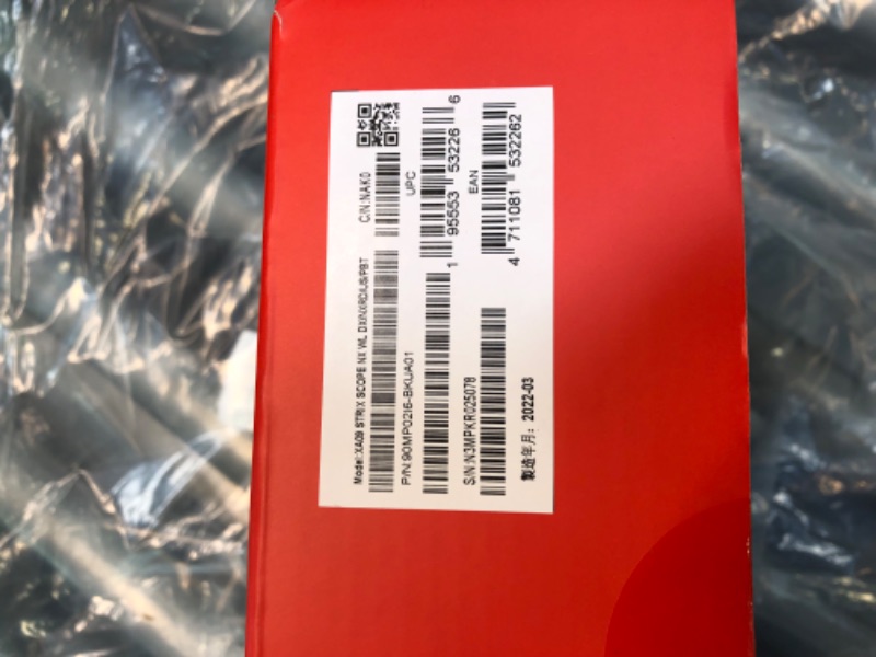 Photo 1 of ASUS ROG Strix Scope NX Wireless Deluxe Gaming Keyboard - Tri-Mode Connectivity (2.4GHz RF, Bluetooth, Wired), ROG NX Red Mechanical Switches, PBT Keycaps, Aura Sync RGB, Magnetic Wrist Rest, Black