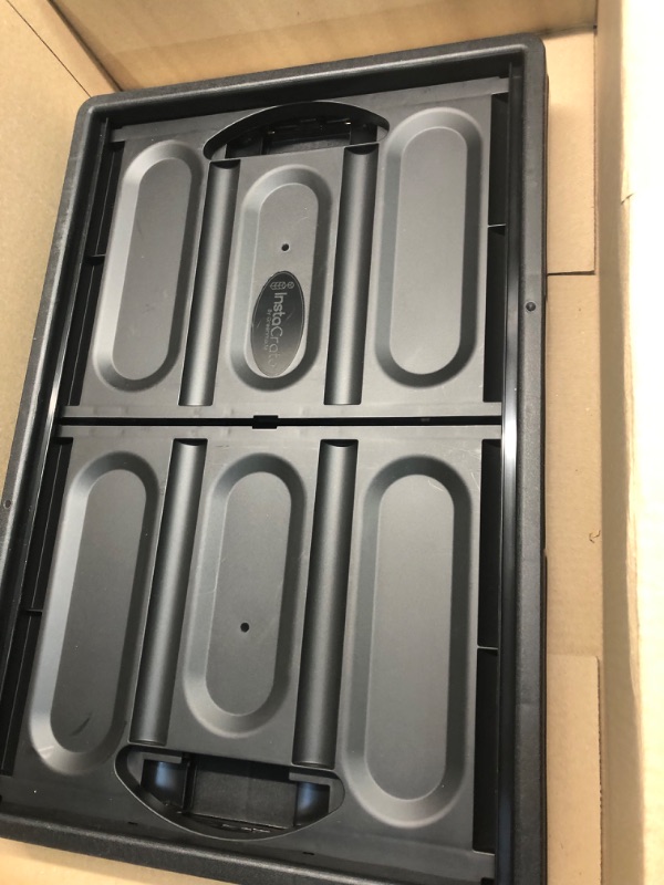 Photo 1 of GreenMade InstaCrate Collapsible Storage Container, 12 gal, Black
