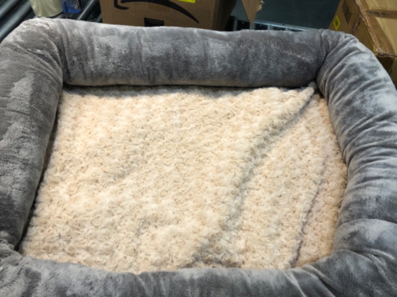 Photo 1 of JOYELF Orthopedic Dog Bed Memory Foam Pet Bed with Removable Washable Cover and Squeaker Toy as Gift Large-36"x27"