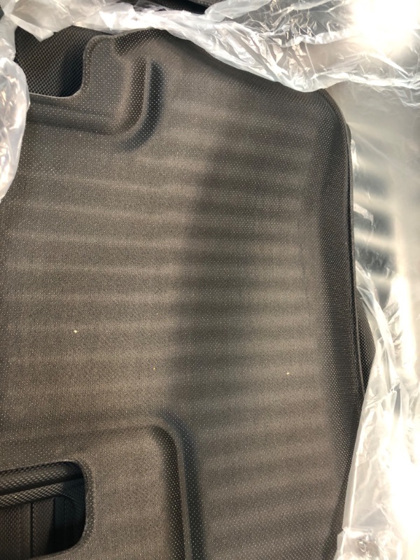 Photo 3 of SUPER LINER All Weather Floor Mats for Tesla Model 3 2021 2022 2023 Custom Fit Car Floor Mats Cargo Liner Trunk Mat Interior Accessories