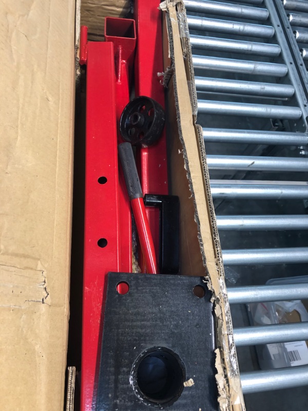 Photo 1 of BIG RED T23401 Torin Steel Rotating Engine Stand with 360 Degree Rotating Head: 3/8 Ton (750 lb) Capacity, Red

